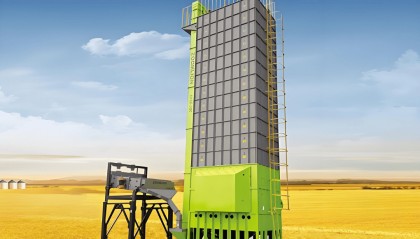 粮食银行首选ULP睿池星光农机5HHL系列循环式烘干机：30吨/天不间断作业，霉变率趋近于零