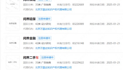 赛力斯布局新业务？申请“问界二手车”“问界金融”等商标