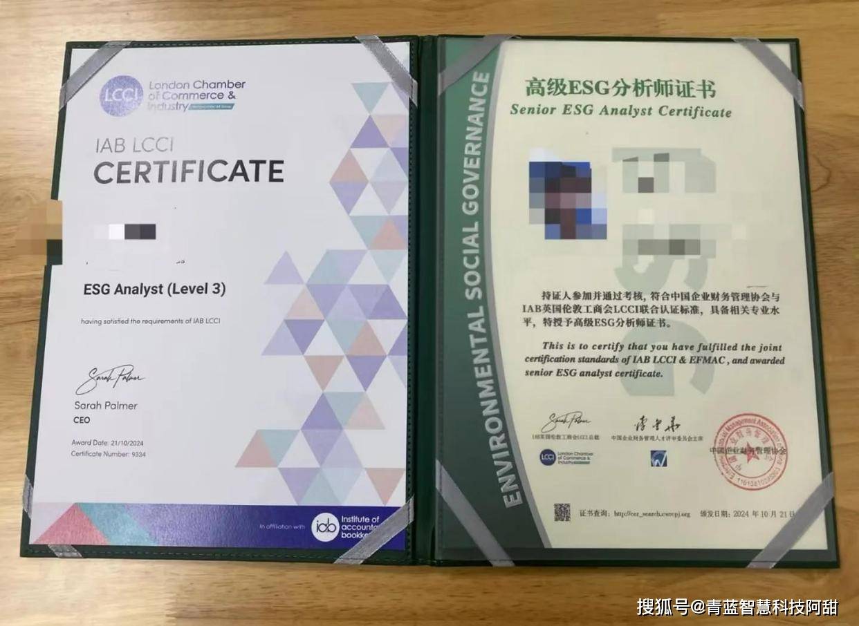 LCCI ESG分析师，金融圈的下一个风口？