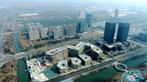 江苏东台：金融服务中心项目建设加速推进