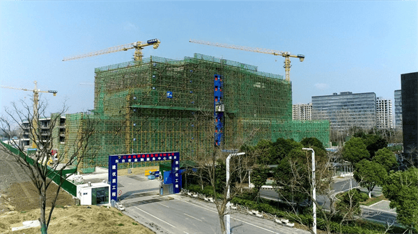 江苏东台：金融服务中心项目建设加速推进