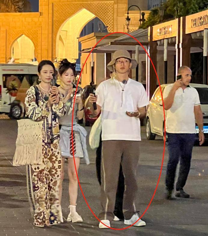 开罗偶遇明星，李沁生图显老态，陈数脸瘦如皮包